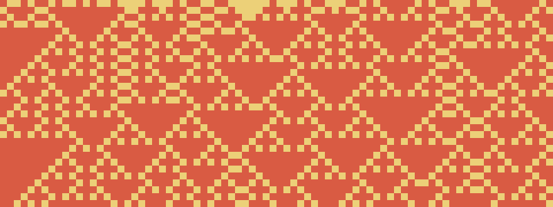 Random cellular automata generative art
