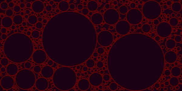 This is an example generative placeholder image that uses the circle-packing style. Click to generate a new example. Example circle-packing generative placeholder image
